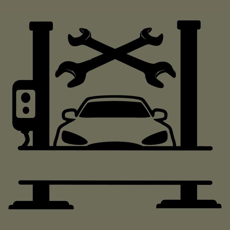 Car Garage Name Banner