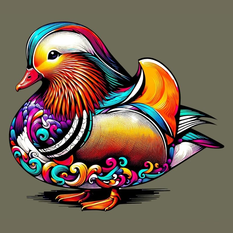 Mandarin duck