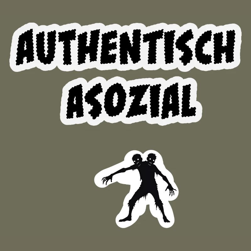 Authentisch Sozial Zombie Design