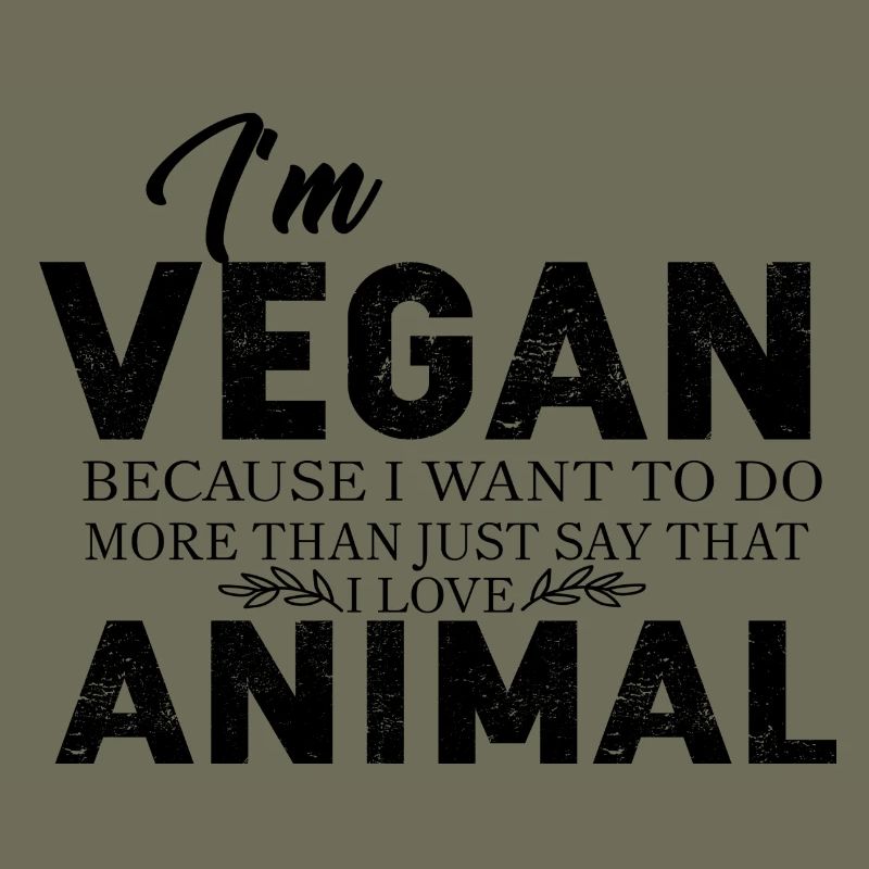 Veganer Vegetarier Tierschutz Geschenkidee