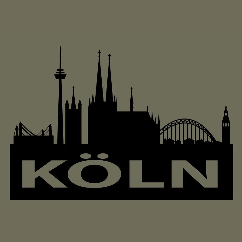 Skyline Cologne - Cathédrale de Cologne