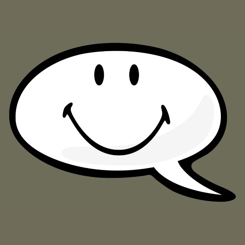 Smiley Speech Bubble