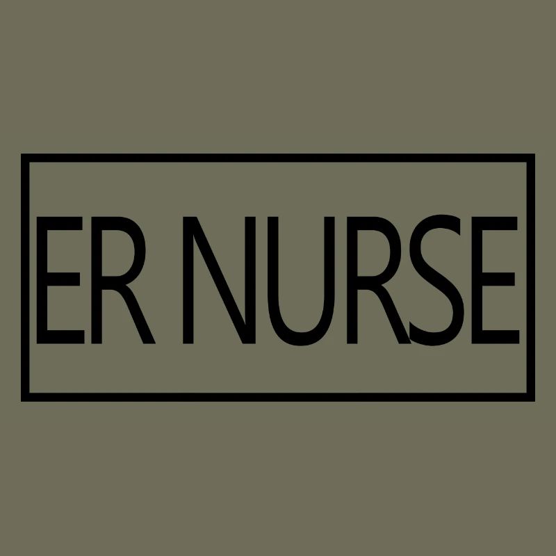 ER Nurse Proud Graduated Nursing Student