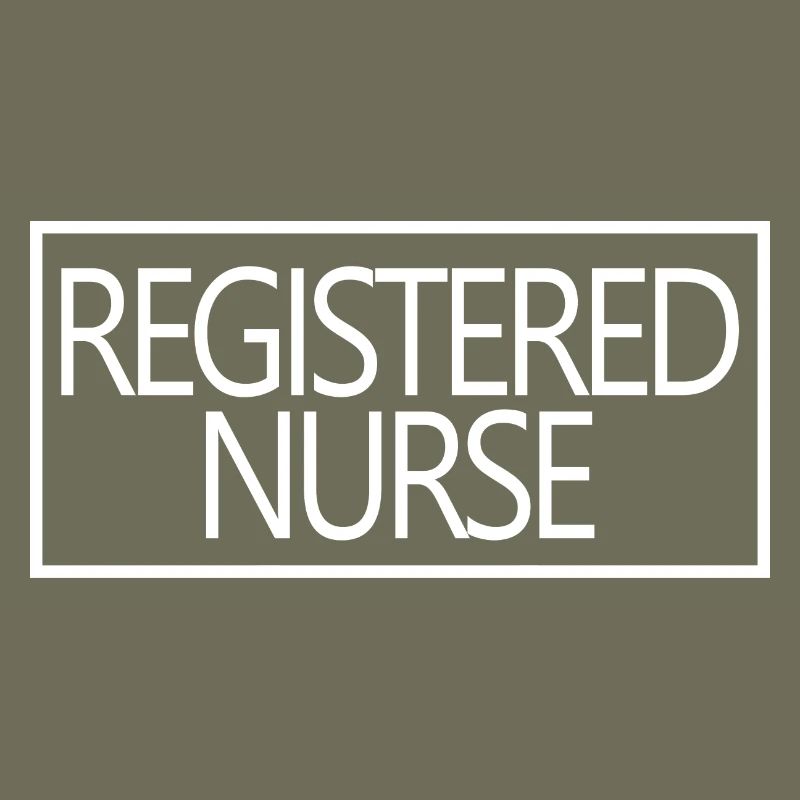 Registered Nurse Proud Graduated Nursing Student