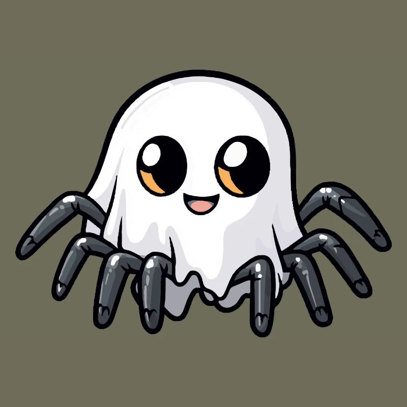 Tarantula Halloween Comic Geist