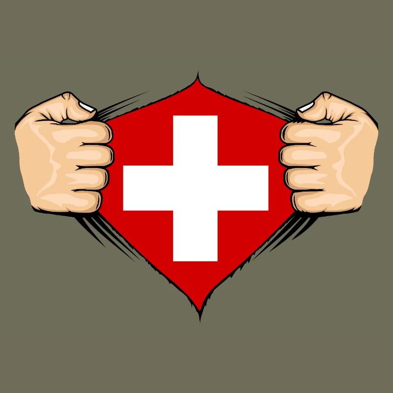 Conception du drapeau suisse