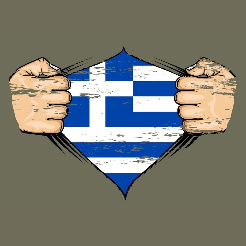 Drapeau de la Grèce utilisé