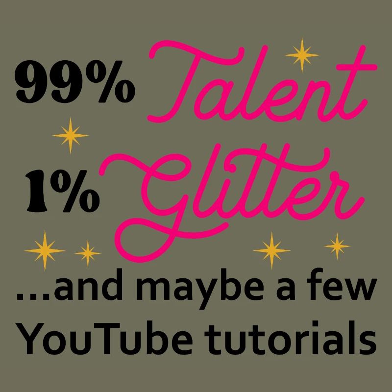 Talent Glitzer Sterne Skript
