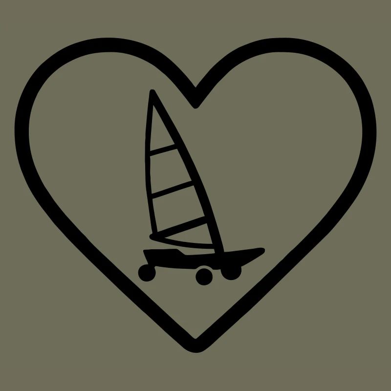 Cuore Carro A Vela – Passione Vento