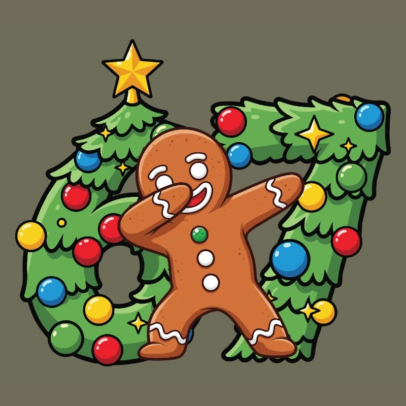 67 Meme-Lebkuchentanz auf dem Weihnachtskranz