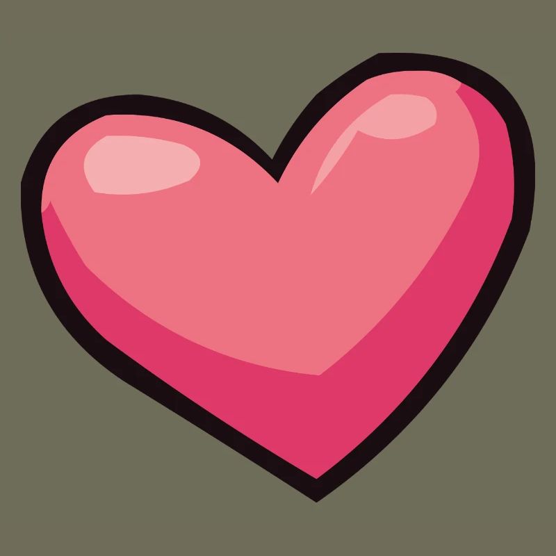 Pink Heart Illusion