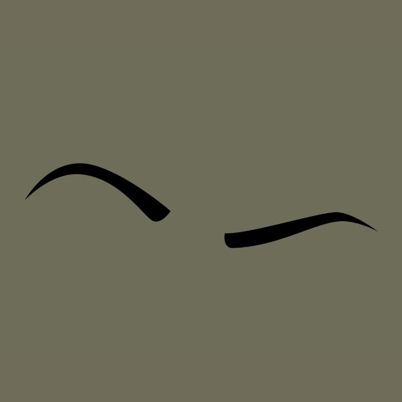 Raised Eyebrow - Black