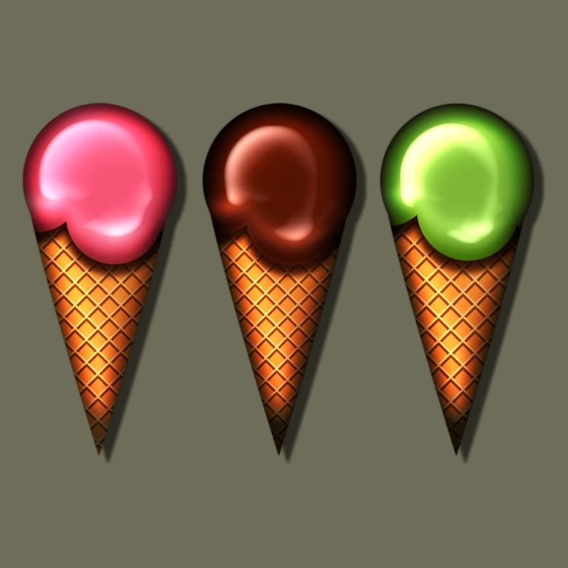Eis, Sommer, Schoko Süss Sonne Baden Eiszeit