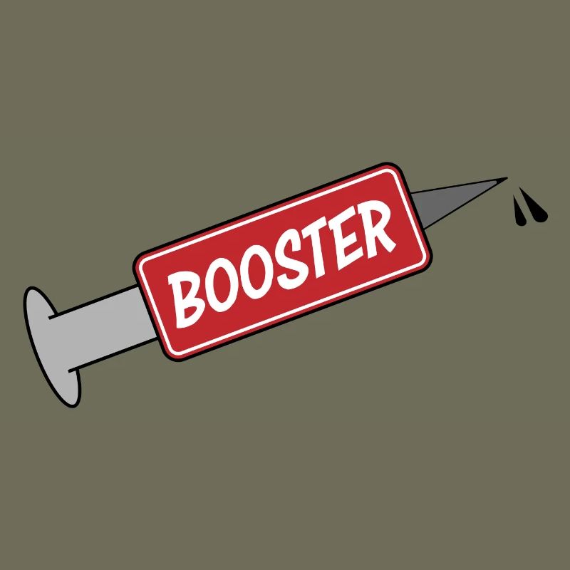 Spritze Impfstoff Booster