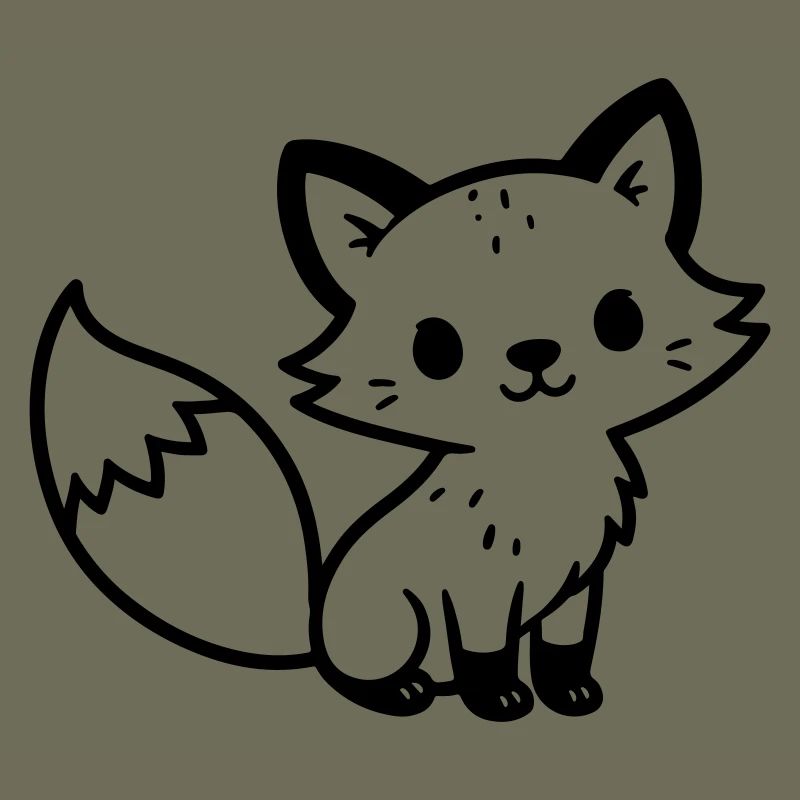 Fuchs Niedlich