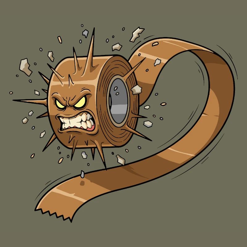 Angry Duct Tape