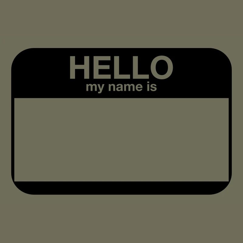 hello my name is