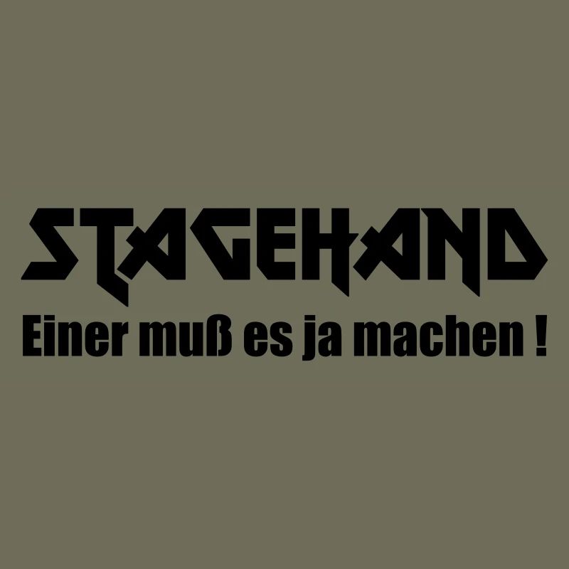 Stagehand Einer muss es ja machen
