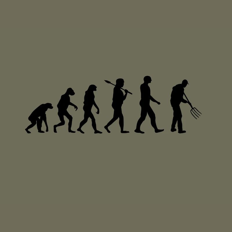 Landwirt Mistgabel Evolution