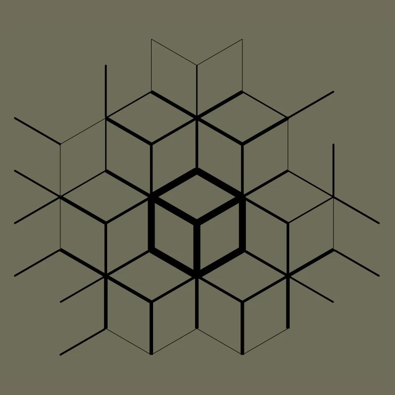 Asymmetric cubes
