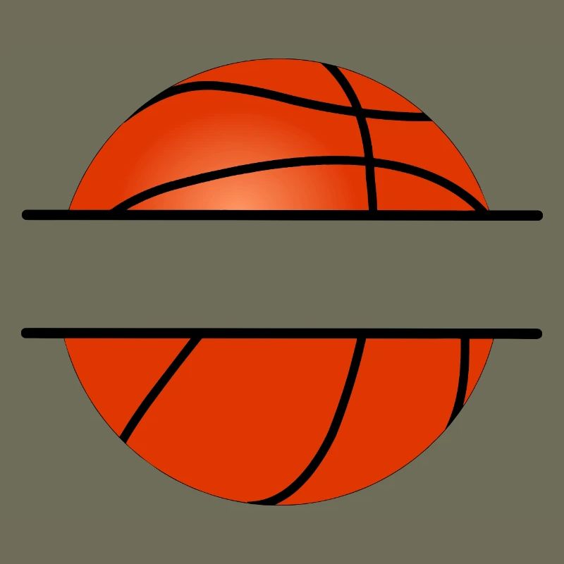 Basketball-Typenschild oder -Banner