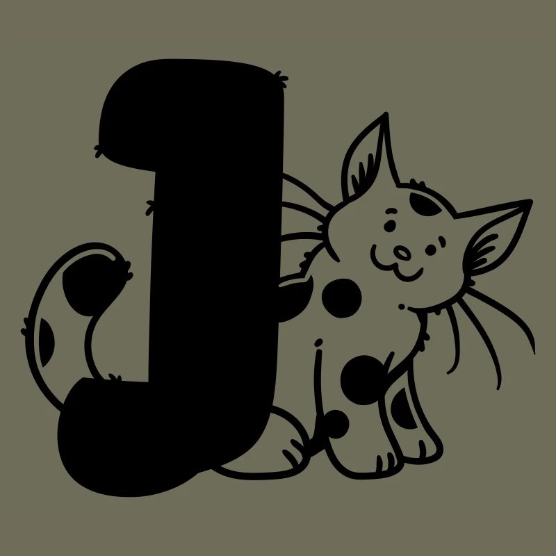 Lettre Chat J