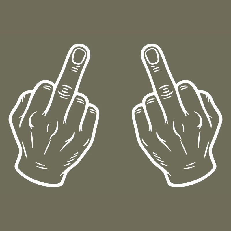 Fick Dich Mittelfinger