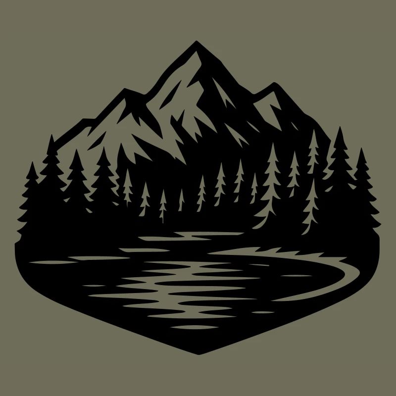 Mountains Landscape Forest