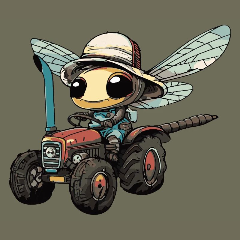 Dragonfly Tractor Farmer
