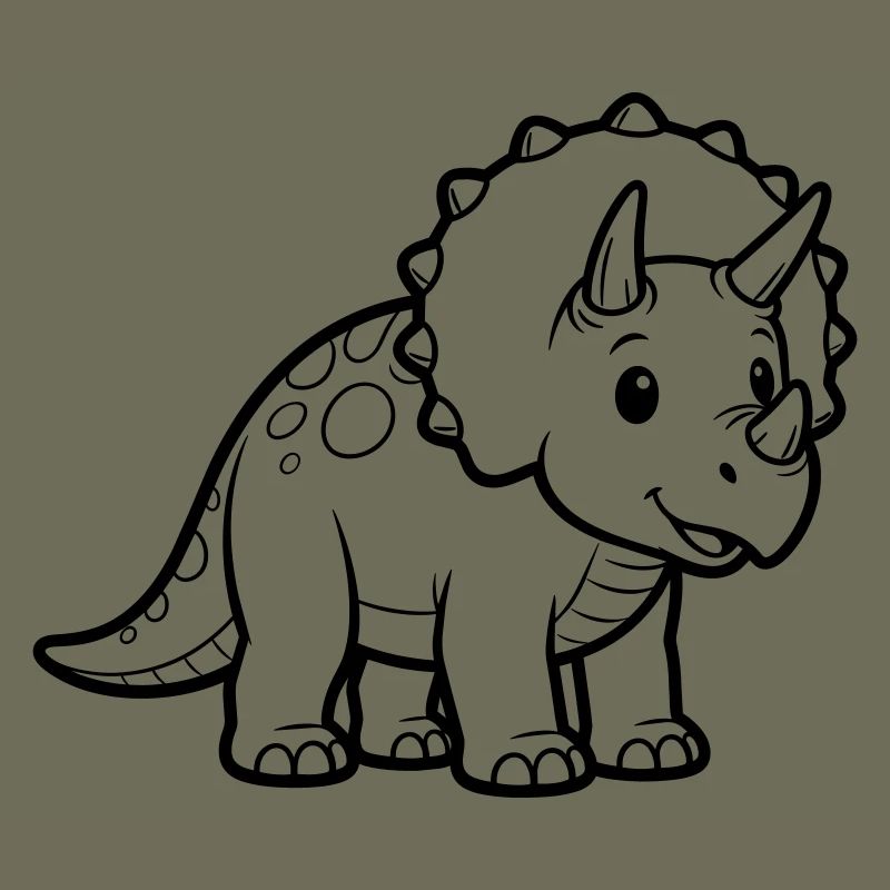 Baby Triceratops