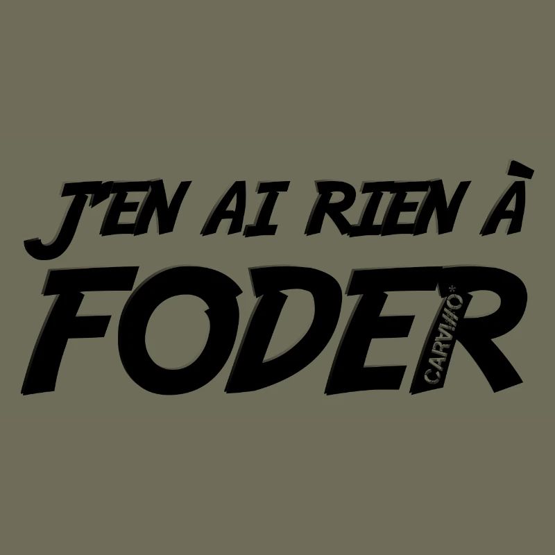 J'en ai rien a foder Noir