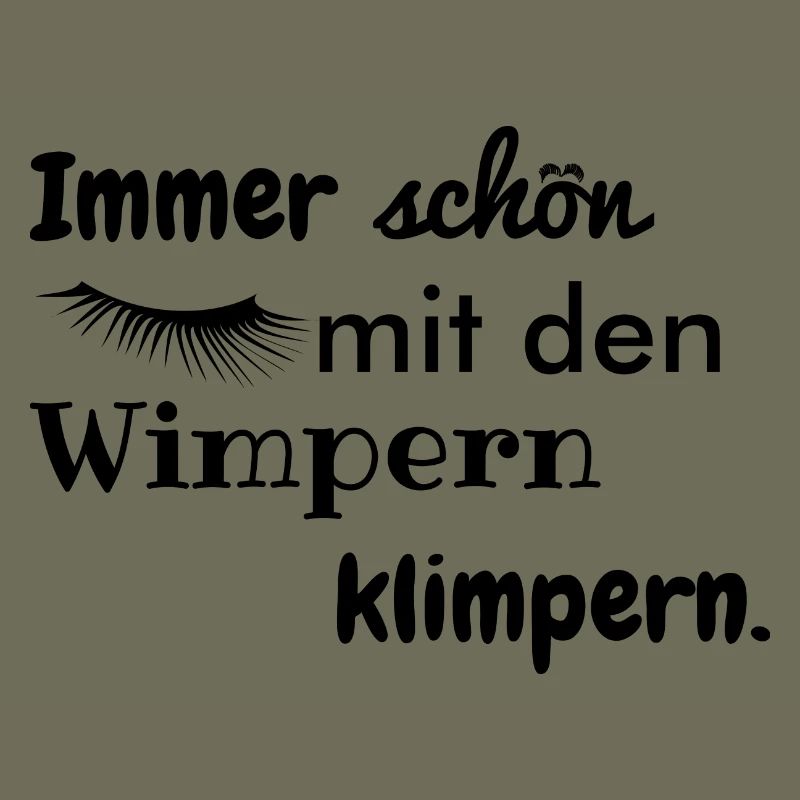 wimpern klimpern