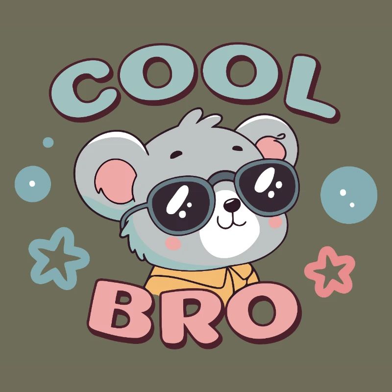 Koala Cool Bro Brille