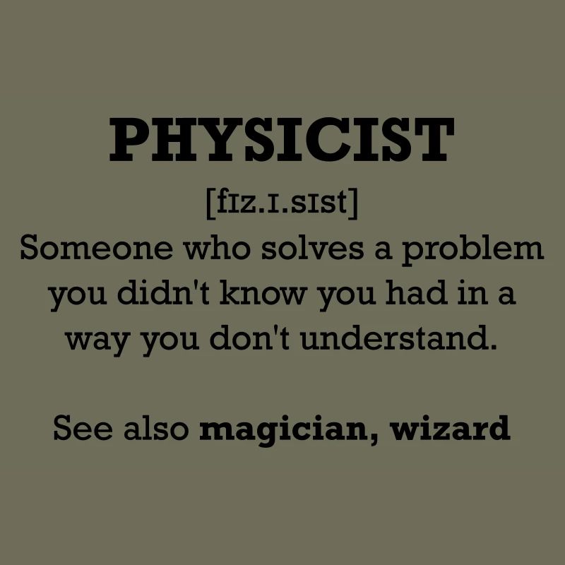 Physicist - wizard