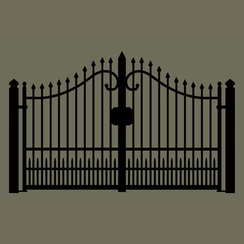 wrought iron gate_c1
