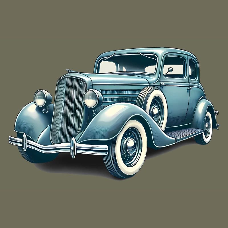 Oldtimer Oldtimer Illustration