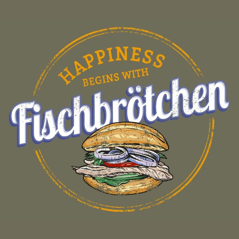 Fischbrötchen mit Matjes oder Bismarckhering