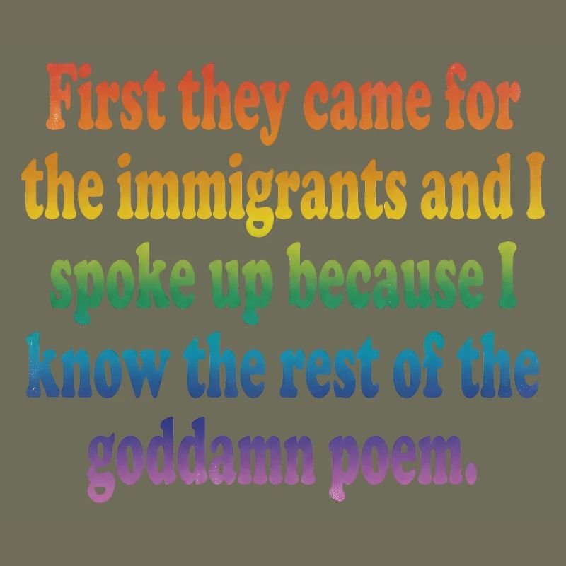 Rainbow Courage Quote Tee