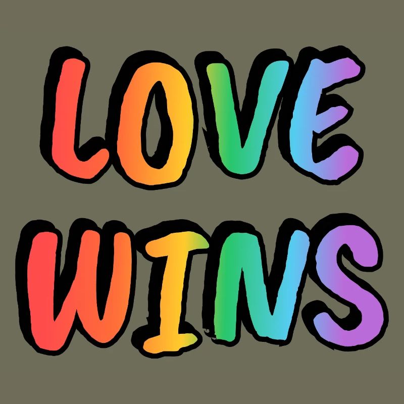 Love Wins Rainbow Gradient