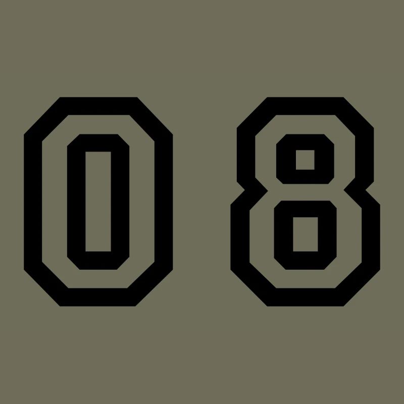 Nummer - 08 - null acht