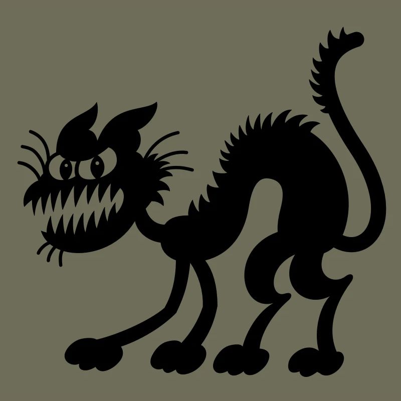 Chat noir de Halloween