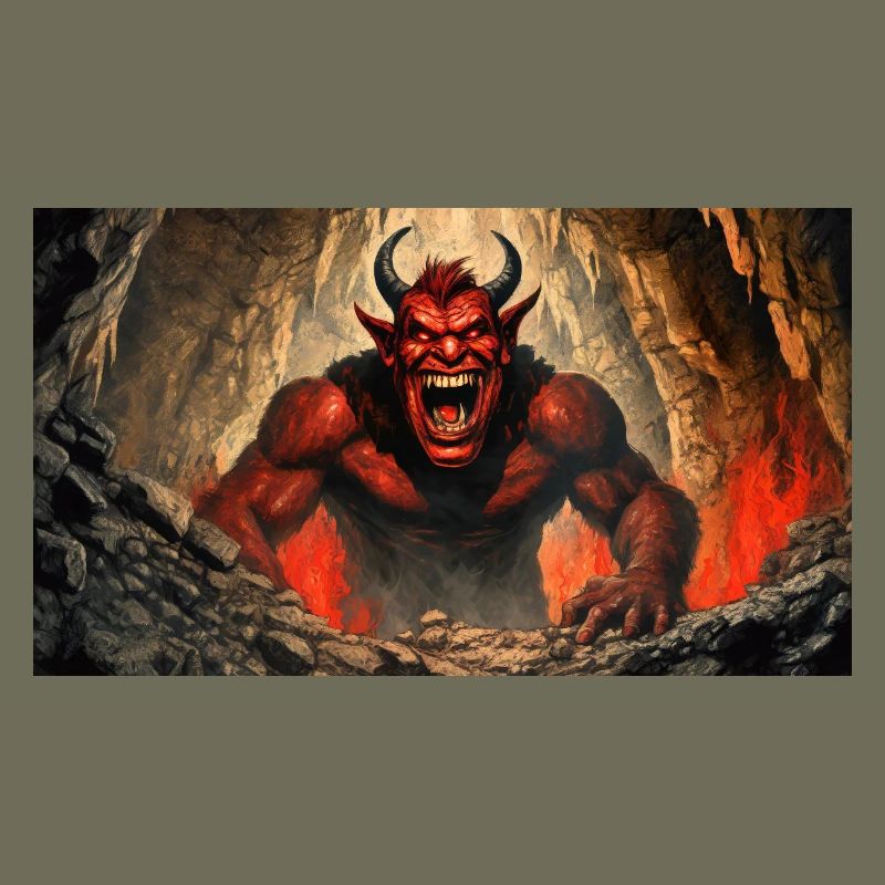 devil evil laugh smile monster dark horror scary