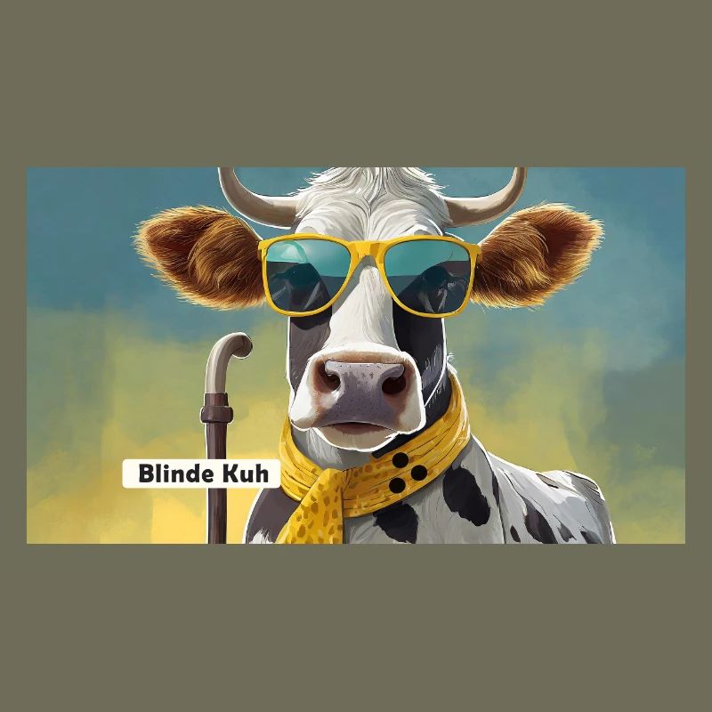 Jeu de mots : expression ambiguë – Blinde Kuh (vache aveugle)