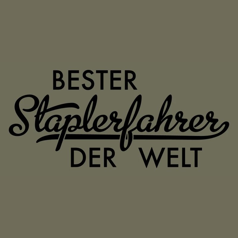 Bester Staplerfahrer der Welt