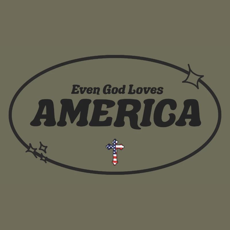 Even God Worships America