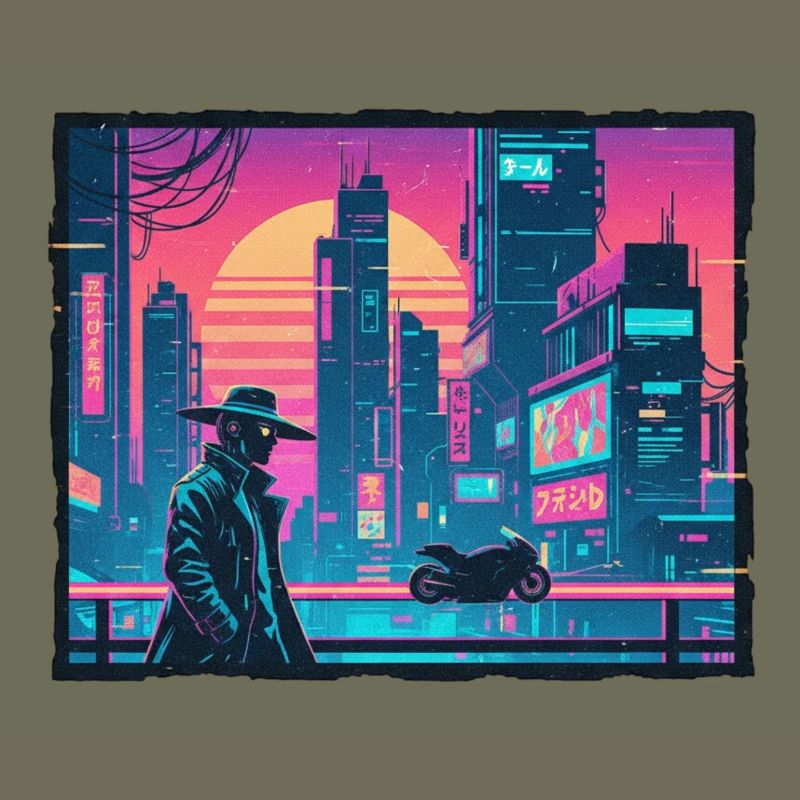 Retro Wave Tokyo Cyber