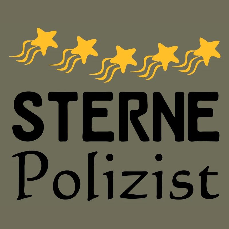 Sterne Polizist Geschenk