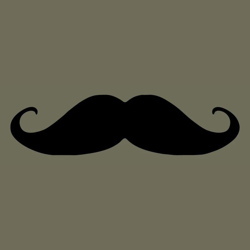 Handlebar mustache