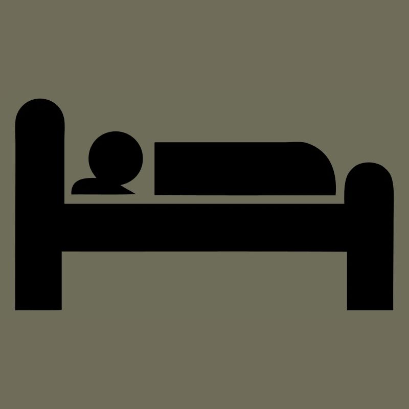 Icon bed sleeping