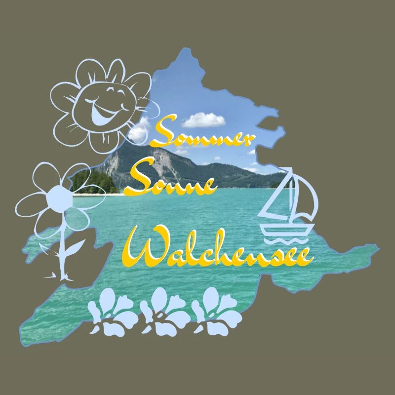 Sommer Sonne Walchensee